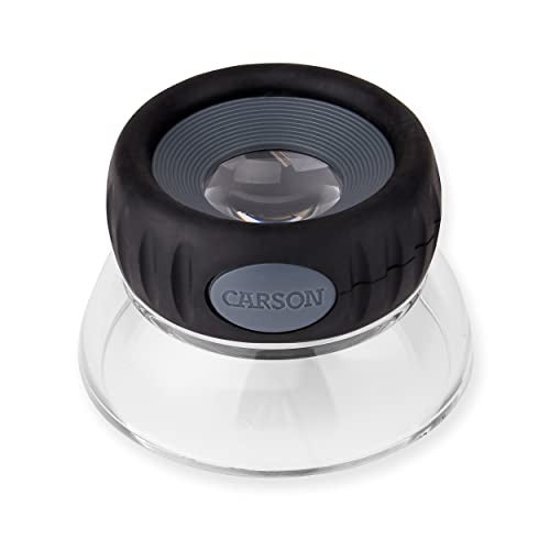 Carson LumiLoupe Plus 10.5x Power Focusable Stand Loupe Magnifier (LO-10) - Image 1