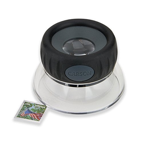 Carson LumiLoupe Plus 10.5x Power Focusable Stand Loupe Magnifier (LO-10) - Image 3
