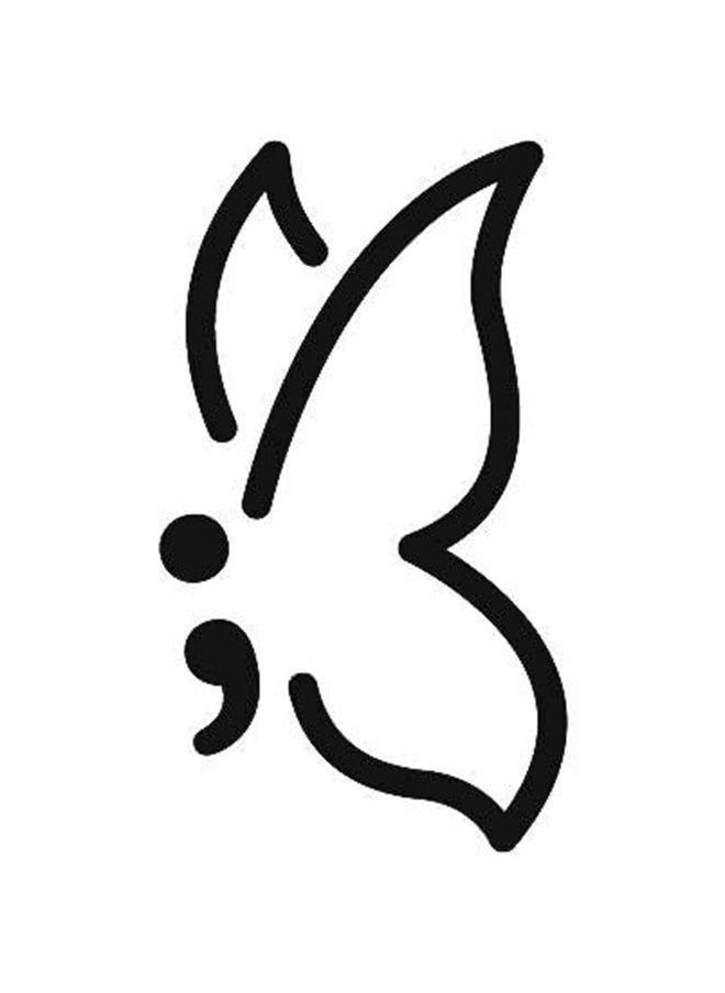 inkbox Inkbox Temporary Tattoos, Semi-Permanent Tattoo, One Premium Easy Long Lasting, Water-Resistant Temp Tattoo with For Now Ink - Lasts 1-2 Weeks, Butterfly Tattoo, 1 x 1 in, Arwain  - Image 2