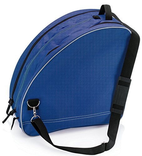 Athletico Ice & Inline Skate Bag - Premium Bag to Carry Ice Skates, Roller Skates, Inline Skates for Both Kids and Adults (Blue), Blue, L, Detachable,Durable - Image 2