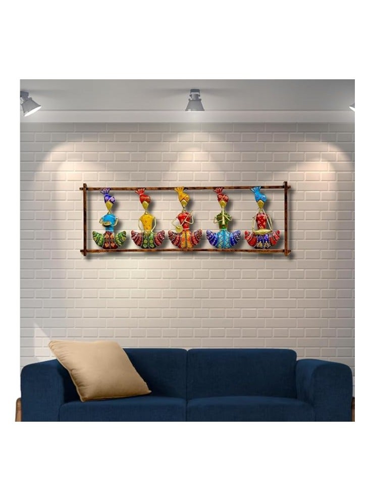 GHORI TRADITIONAL IRON 5 SARDAR IN FRAME DECOR - Image 3