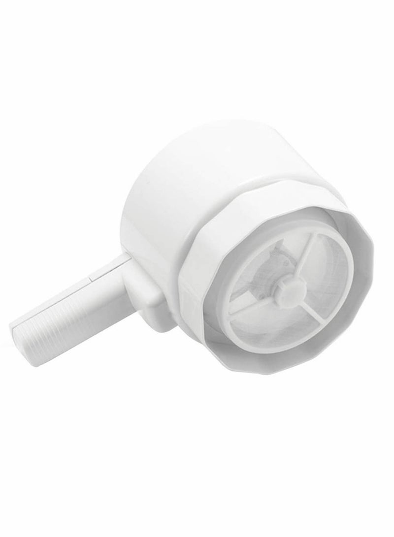 Zikra Electric Handheld Flour Sieve Strainer, Stainless Steel Electric Operated Flour Sifter Baking Sifter Sieve Cup for Home Baking, White - Image 3