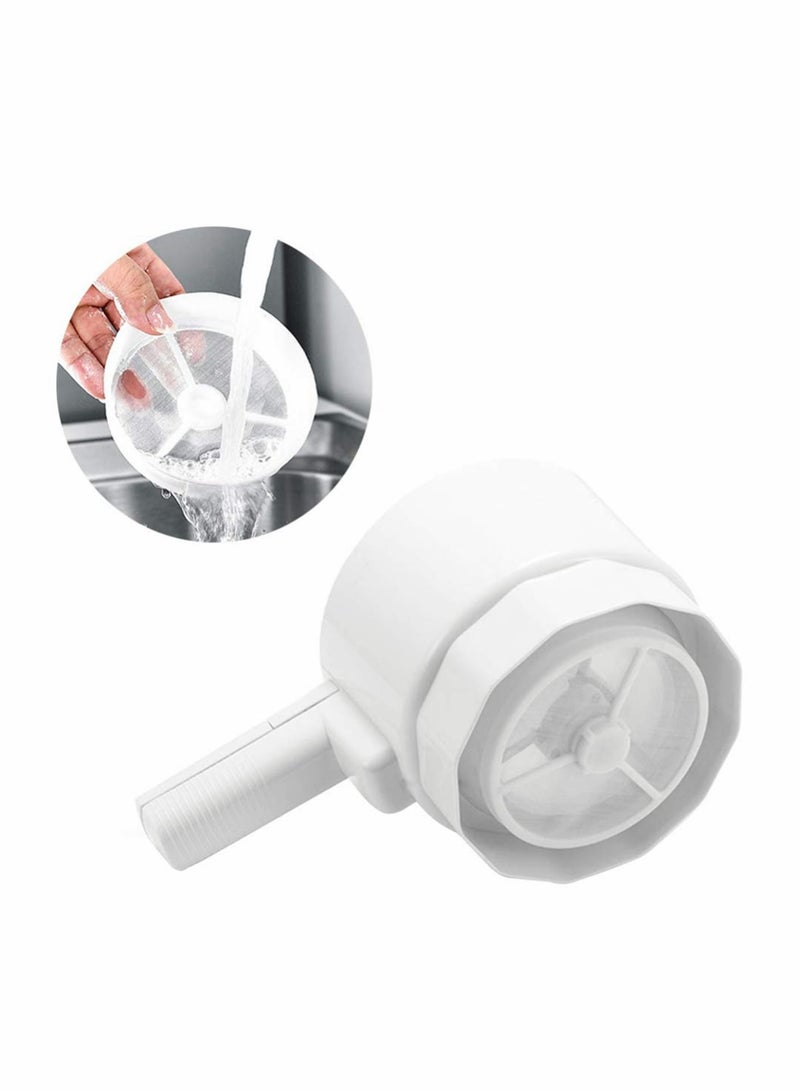 Zikra Electric Handheld Flour Sieve Strainer, Stainless Steel Electric Operated Flour Sifter Baking Sifter Sieve Cup for Home Baking, White - Image 4