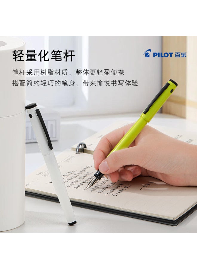 Pilot Lightive City Sports Series Fountain Pen, Practical Office And Student Gift, Flt-2Sr M Nib, Vibrant Yellow - Image 4