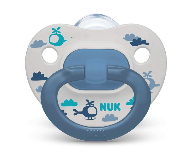 NUK لهايات نوك المريحة التقويمية، أزرق متنوع، 18-36 شهر، عبوة من 2، تصميم ناعم وقوي لراحة الطفل - Image 5