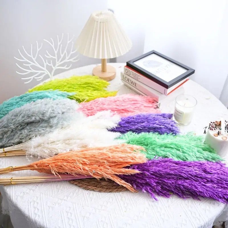 Bluejw 45cm Hot Selling Dried Pampas Grass Bouquet - Natural Dried Plants for Wedding, Party, Home, Christmas & Easter Decoration - Image 3