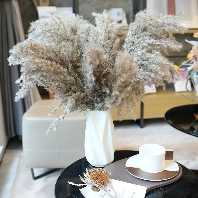 Bluejw 45cm Hot Selling Dried Pampas Grass Bouquet - Natural Dried Plants for Wedding, Party, Home, Christmas & Easter Decoration - Image 4