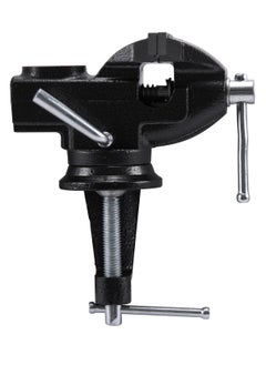 KSEIBI Table Bench Vise – Heavy-Duty Cast Iron with 360° Swivel Base, Wide Jaw Opening, and Anvil Surface for Versatile Use  - Image 1
