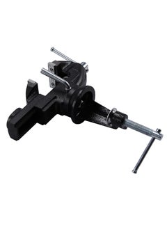 KSEIBI Table Bench Vise – Heavy-Duty Cast Iron with 360° Swivel Base, Wide Jaw Opening, and Anvil Surface for Versatile Use  - Image 2