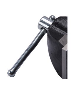 KSEIBI Table Bench Vise – Heavy-Duty Cast Iron with 360° Swivel Base, Wide Jaw Opening, and Anvil Surface for Versatile Use  - Image 4