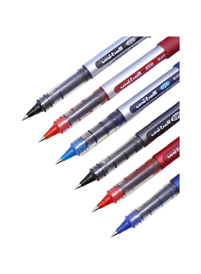 Uni Mitsubishi Uni-Ball Eye Black Gel Pen, Stylish 0.5Mm Black Pen, Signature Pen, Business Direct Liquid Pen, Student Pen, Water-Based Pen Set, Ub-150, 5 Pens - Image 2