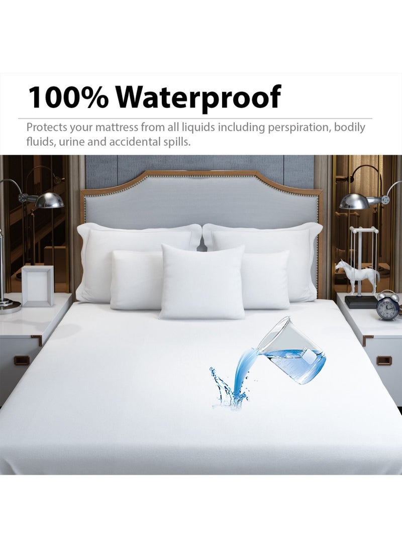 Luxurious Waterproof Mattress Protector 180 x 200 cm - Image 4