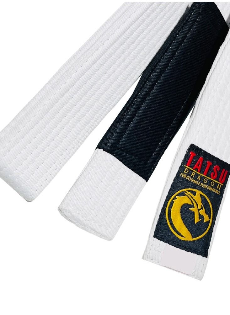 Tatsu Kids Bjj Belt White  - Image 2