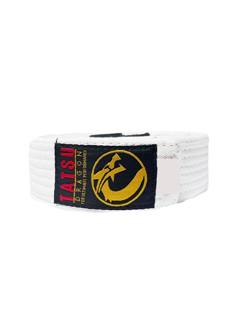 Tatsu Kids Bjj Belt White  - Image 4