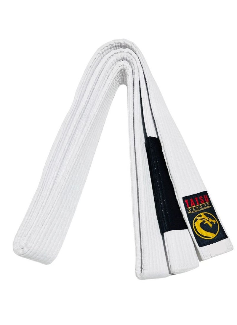Tatsu Kids Bjj Belt White  - Image 3