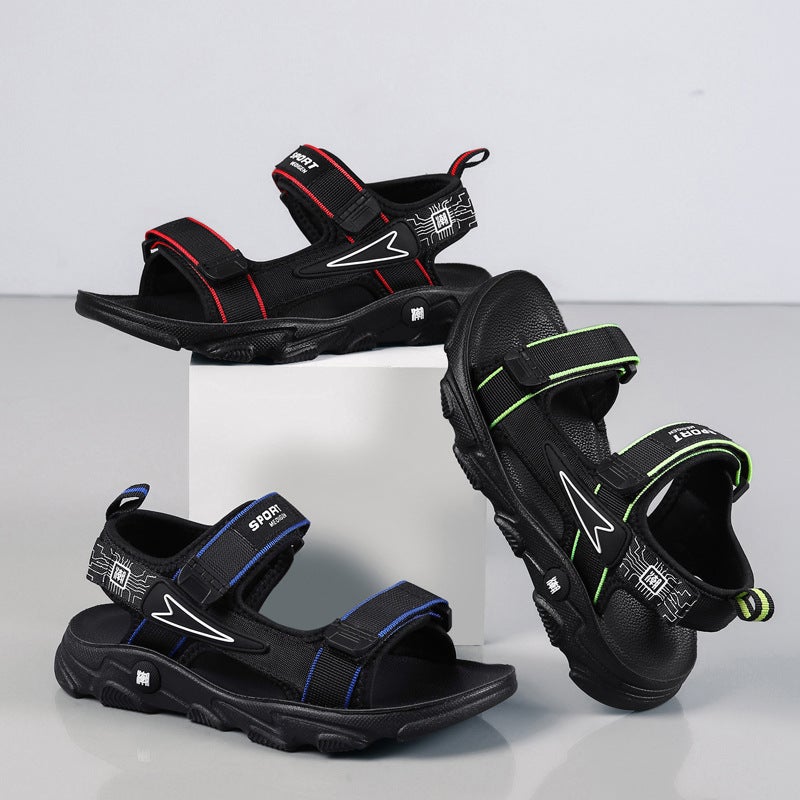 Children'S Sandals, Boys' Sports Shoes, Student Beach Shoes, 2024 Style, Lightweight Soft-Soled Boys' Toddler Shoes - Image 5