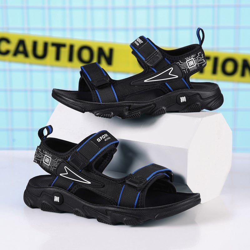 Children'S Sandals, Boys' Sports Shoes, Student Beach Shoes, 2024 Style, Lightweight Soft-Soled Boys' Toddler Shoes - Image 2