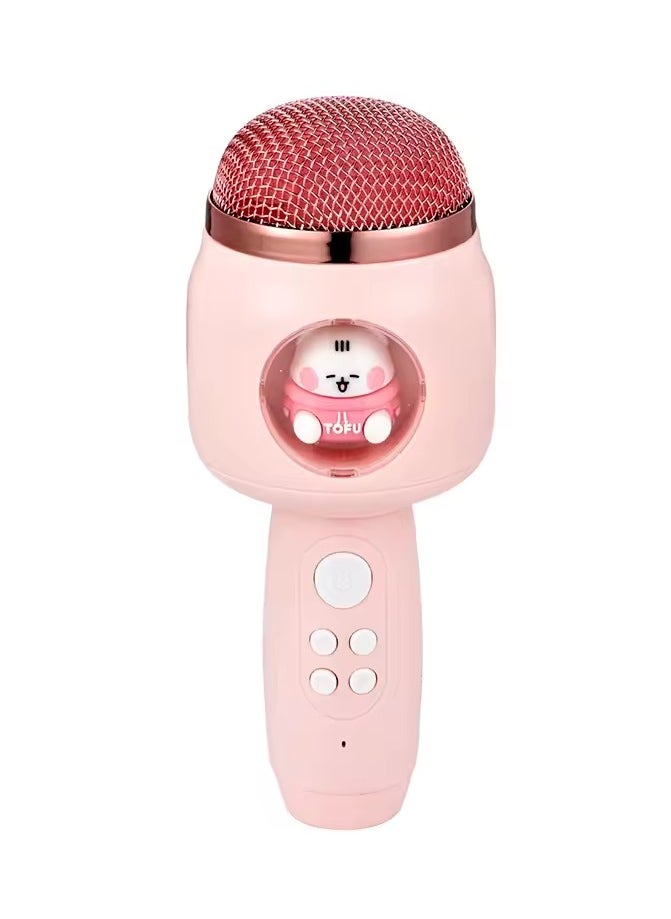 Toy Box - Wireless BT Microphone Portable Handheld Mic Variable Sound Function 1200mAh with Night Light Intelligent Noise Reduction - Image 1