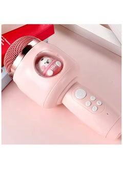 Toy Box Wireless BT Microphone Portable Handheld Mic Variable Sound Function 1200mAh with Night Light Intelligent Noise Reduction  - Image 3