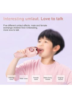 Toy Box Wireless BT Microphone Portable Handheld Mic Variable Sound Function 1200mAh with Night Light Intelligent Noise Reduction  - Image 4