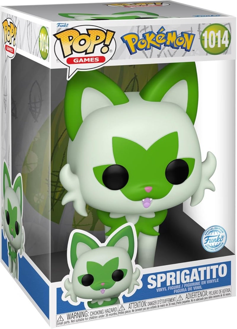 Funko Pop Jumbo! Games: Pokemon - Sprigatito (Exc)