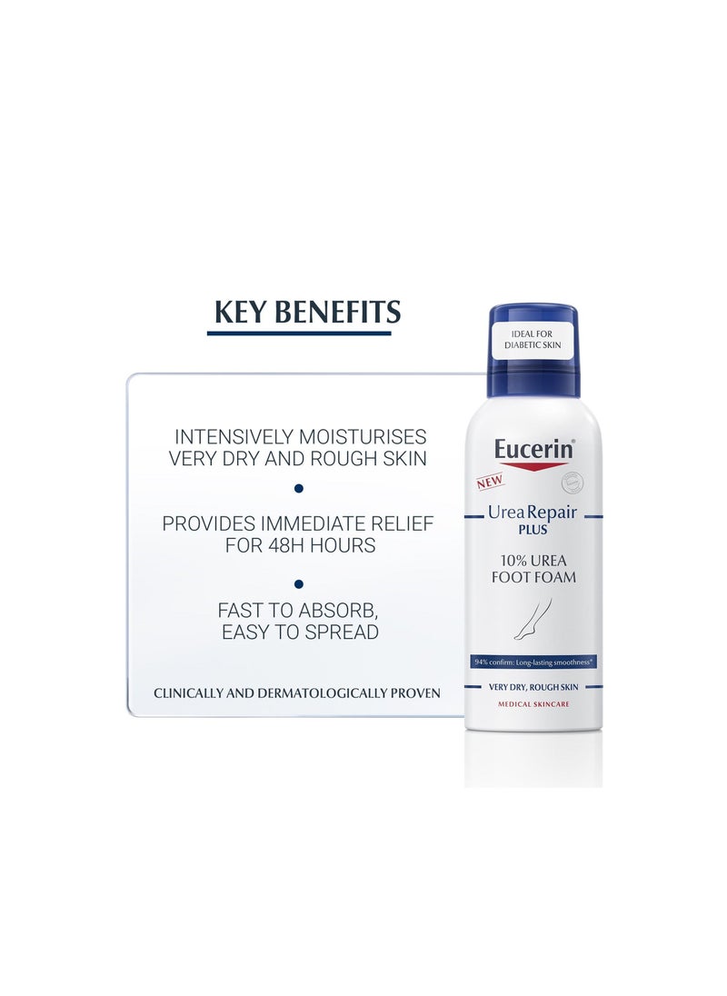 Eucerin - Eucerin UreaRepair Plus 10% Urea Foot Foam - Image 1