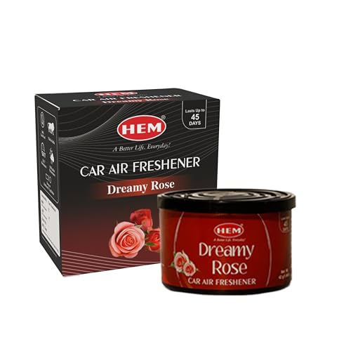 Hem Dreamy Rose Car Air Freshener - 42g | Natural Car Perfume | Refreshing & Long-Lasting Fragrance | Easy to Use & Compact Design that Perfectly Fits | Ideal for On-the-Go Air Freshening - Image 3
