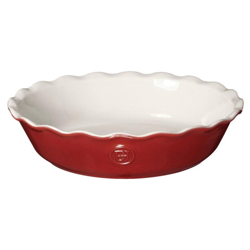 Emile Henry 9" Pie Dish - Modern Classics Collection | Rouge - Image 1