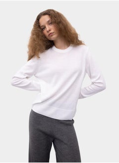 Plain Crew Neck Regular Fit Knit Sweater - pzsku/ZA811E287147ABEA093FDZ/45/_/1738060858/0270c09b-6422-4eb9-899e-45c92fd69ea6