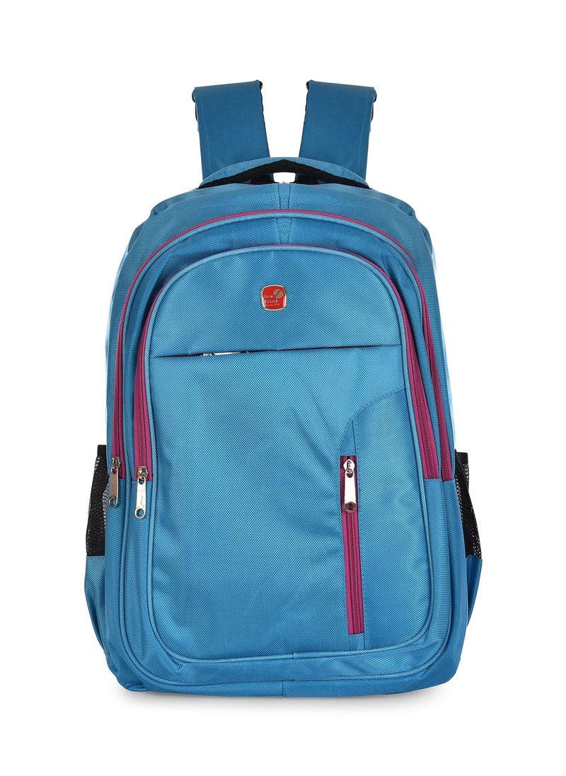 NEW TRAVEL New Travel School Backpack Fabric size 20 inch color Blue  - Image 1