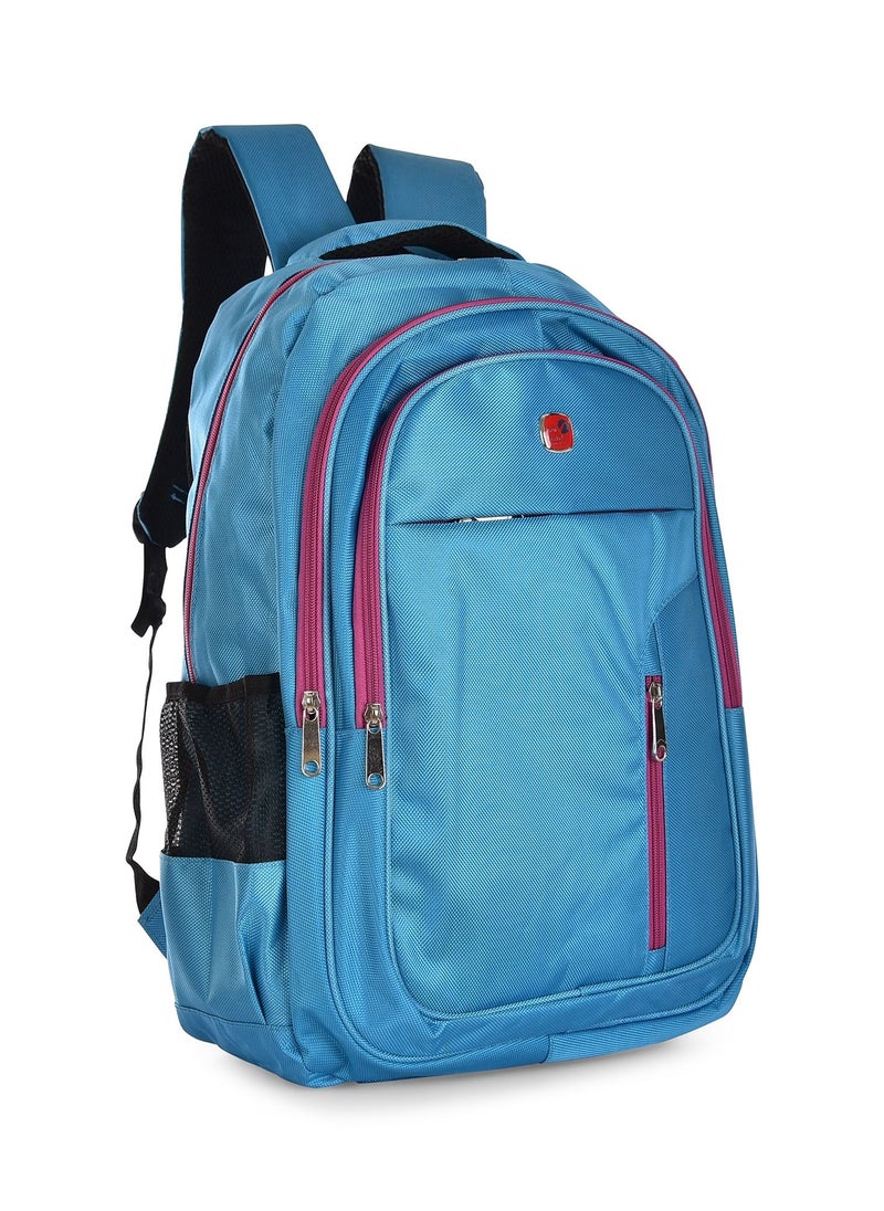 NEW TRAVEL New Travel School Backpack Fabric size 20 inch color Blue  - Image 2