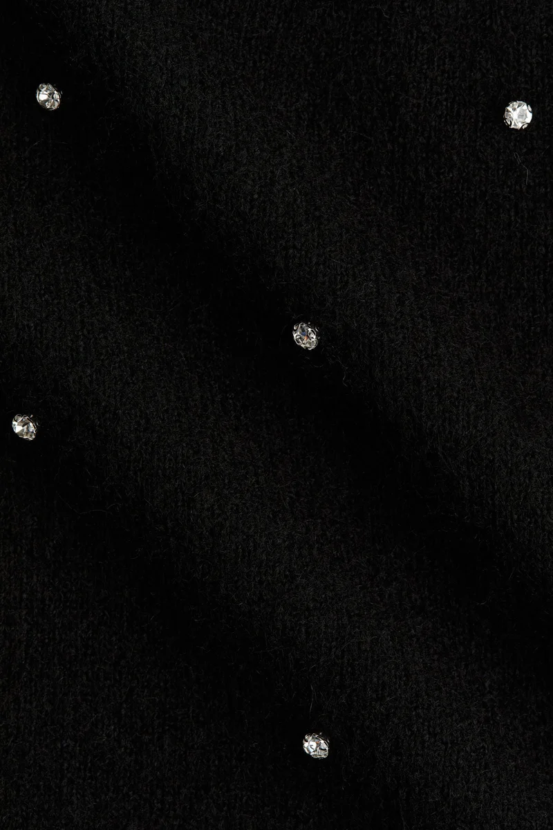 H&M Rhinestone-detailed jumper