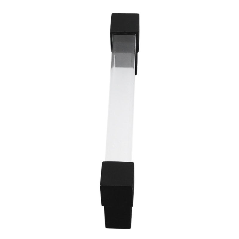 Acrylic Drawer Pulls Single Hole Crystal Cabinet Drawer Pulls for Kitchen Cabinets Dresser Cupboard Hole Spacing 128 Black - Image 5