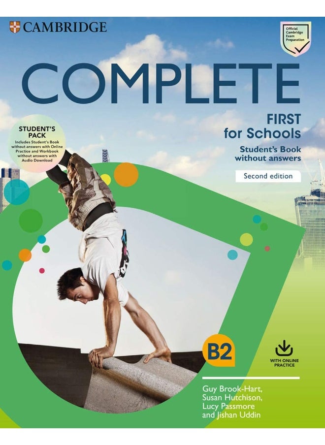 Complete First for Schools Second edition. Student's Book Pack (SB wo answers w Online Practice and WB wo answers w Audio Download).