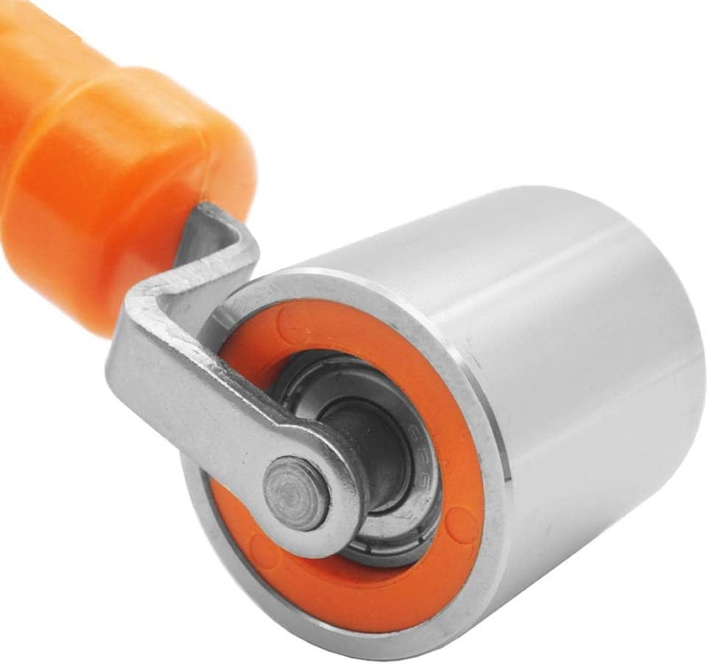 CARTINTS Wallpaper Roller Seam Roller Steel Hand Roller with Anti-Slip Handle, Ideal for Car Audio Sound Deadening Application, Wallpaper, Vinyl, and Home Decoration - Image 5