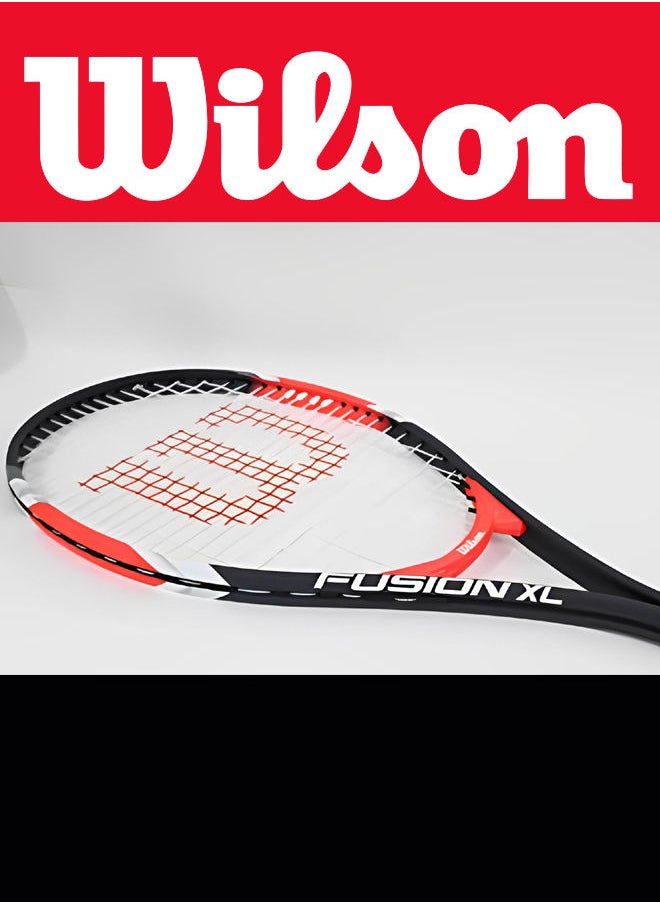 Wilson - Wilson Fusion XL 112 Tennis Racquet, Tennis Racket Pro Staff Precision Recreational Tennis Player, Red 1 Pc - Image 1