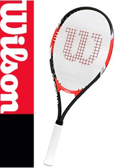 Wilson Fusion XL 112 Tennis Racquet, Tennis Racket Pro Staff Precision Recreational Tennis Player, Red 1 Pc