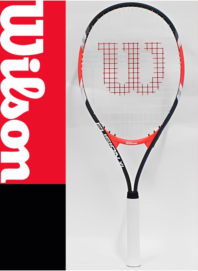 Wilson - Wilson Fusion XL 112 Tennis Racquet, Tennis Racket Pro Staff Precision Recreational Tennis Player, Red 1 Pc - Image 1
