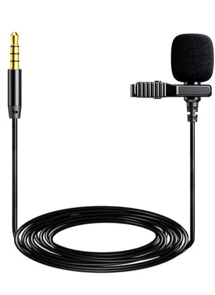 Jmary JMARY MC-R1 Microphone- Professional Lavalier Lapel Microphone Omnidirectional Condenser Mic for Mobile Recording Mic for YouTube Video Interview  - Image 2