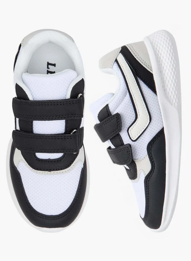 ال بي ال من شو اكسبرس سنيكرز أولاد بألوان متداخلة وإغلاق بشريط لاصق