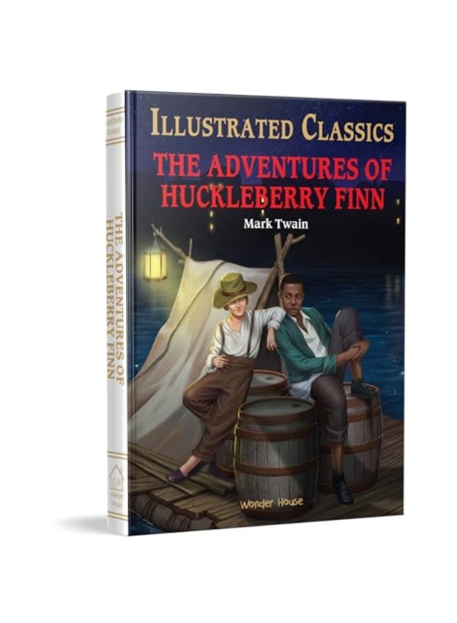 The Adventures Of Huckleberry Finn Illustrated Abridged Children Classic English Novel With Review
