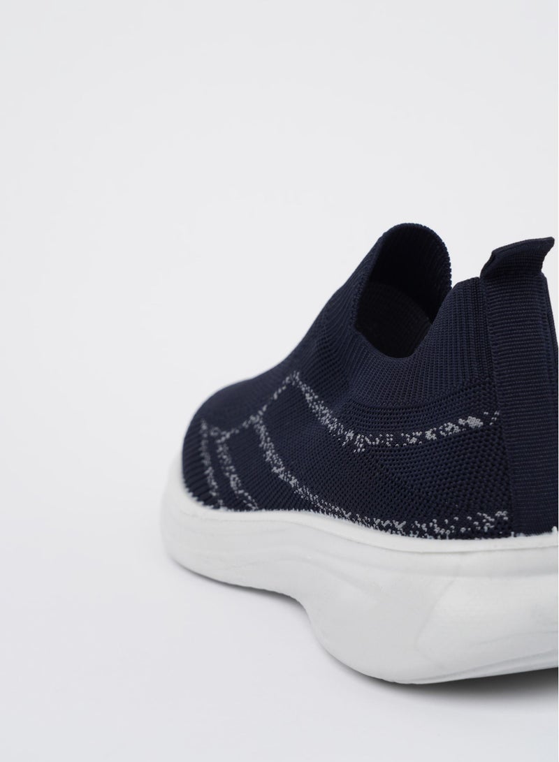 Cobblerz Cobblerz Men's Slip-on Low Top Sneakers BLUE  - Image 4