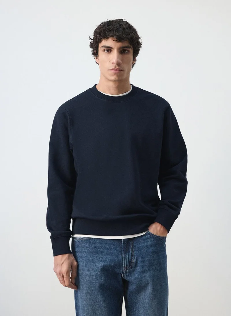Mango Man Lightweight 100% cotton sweatshirt