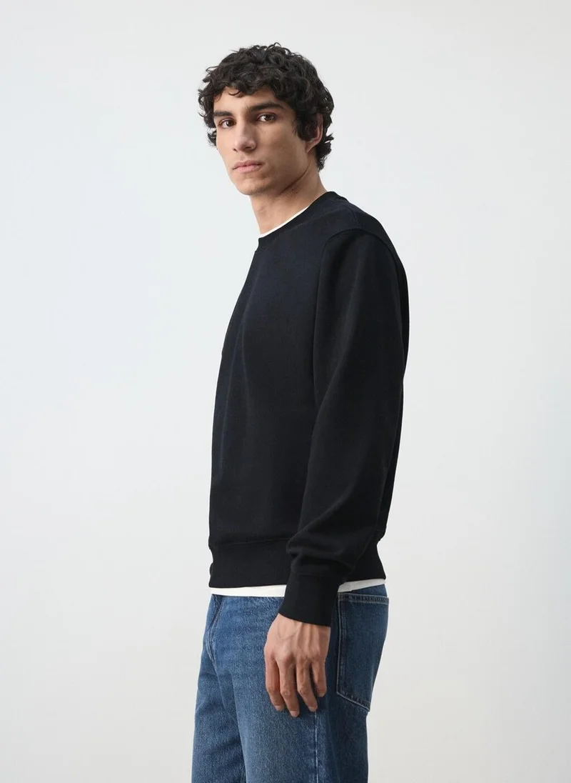 Mango Man  Lightweight 100% cotton sweatshirt for Men | Best Price UAE