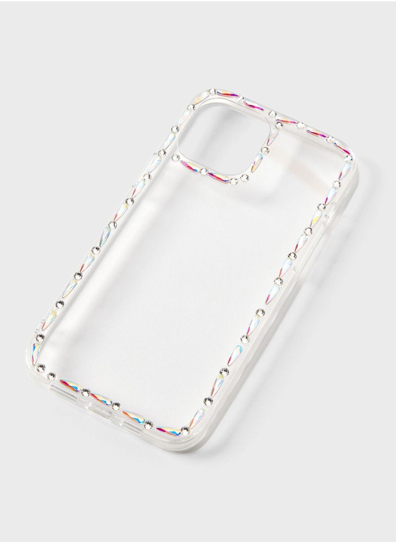 Claires Clear Gem Iphone 12 Pro Max Case 
