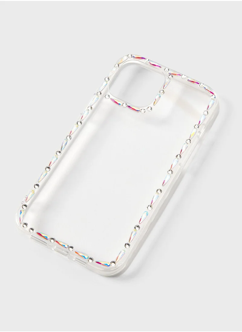 Claires Clear Gem Iphone 12 Pro Max Case