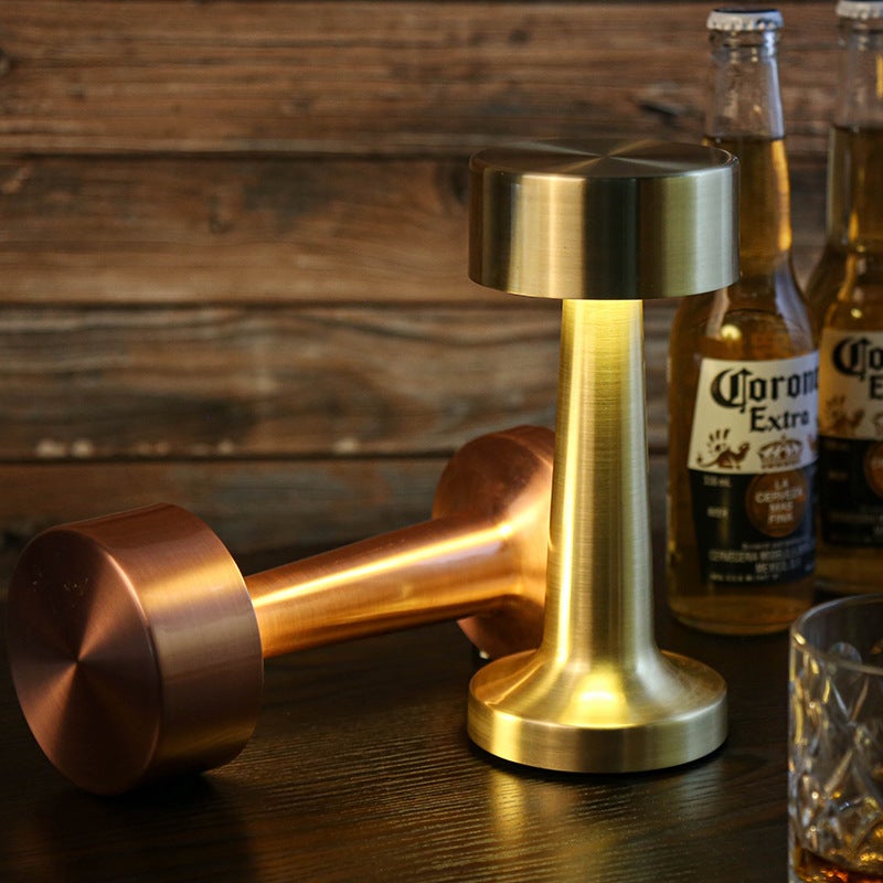 Creative retro led bar table lamp charging restaurant outdoor table lamp cafe clear bar ktv table lamp night light - Image 3