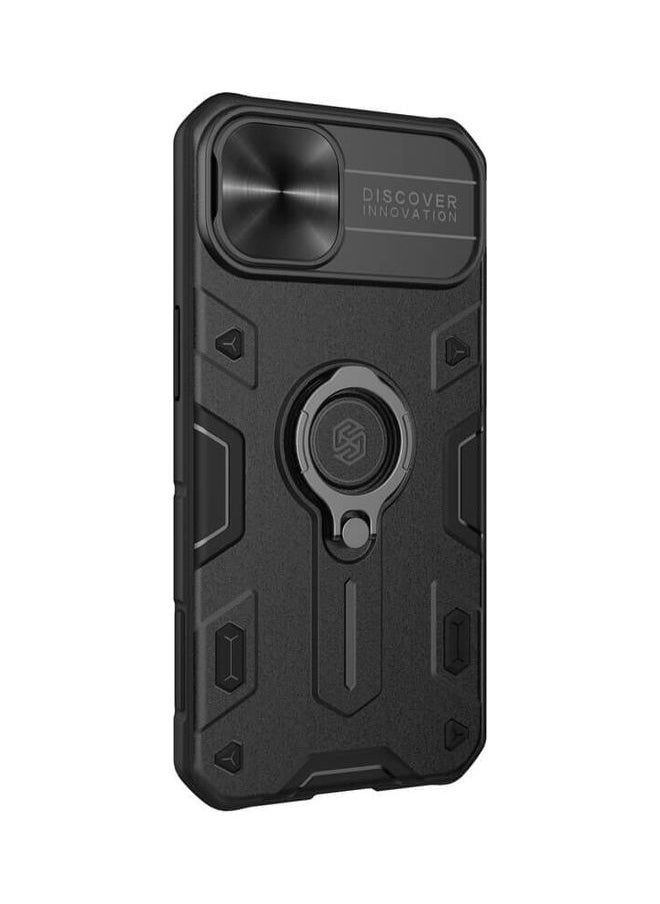 Loquat Camshield Armor Case Hard Back Cover For Apple Iphone13 Black  - Image 4