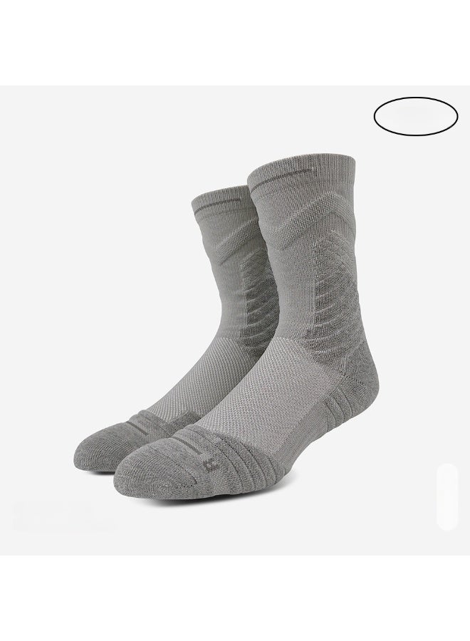 KUYING Fashion Anti Slip Breathable Sports Socks Three Piece Set 