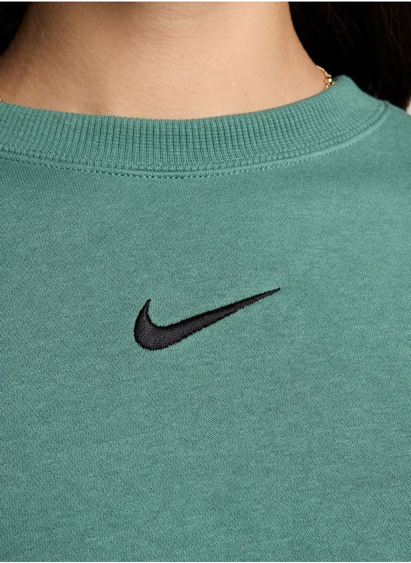 Nike Nsw Phoenix Fleece Oversized Crew Sweatshirt  - Image 4